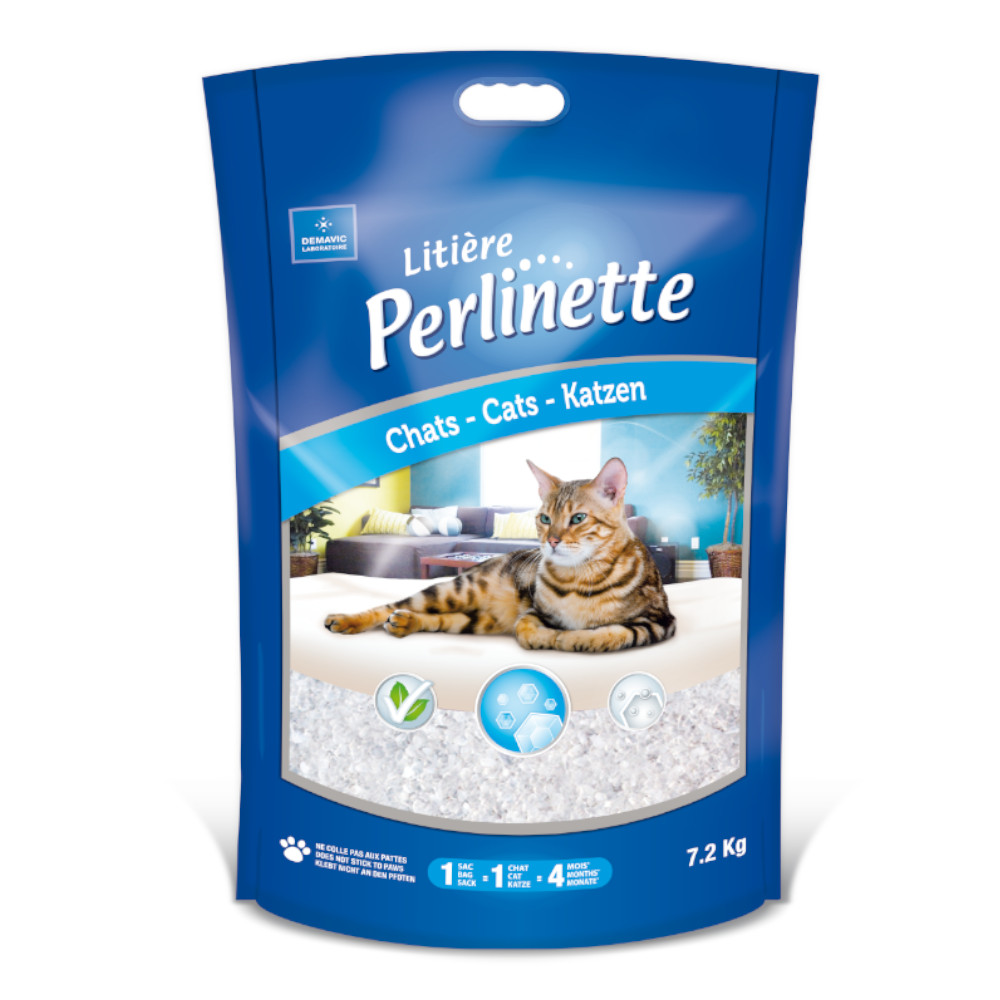 Perlinette Irrégulière lettiera per gatti - 7,2 kg