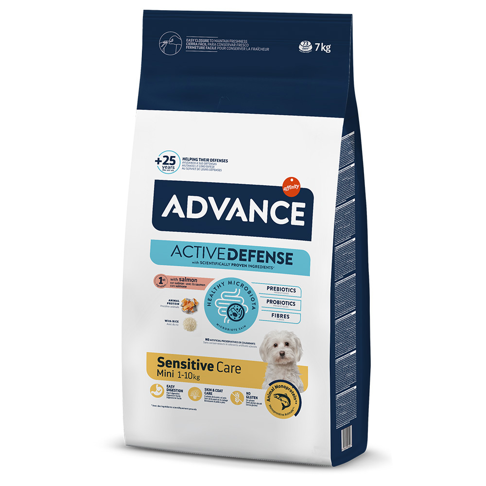 Advance Mini Sensitive Crocchette per cane - 7 kg