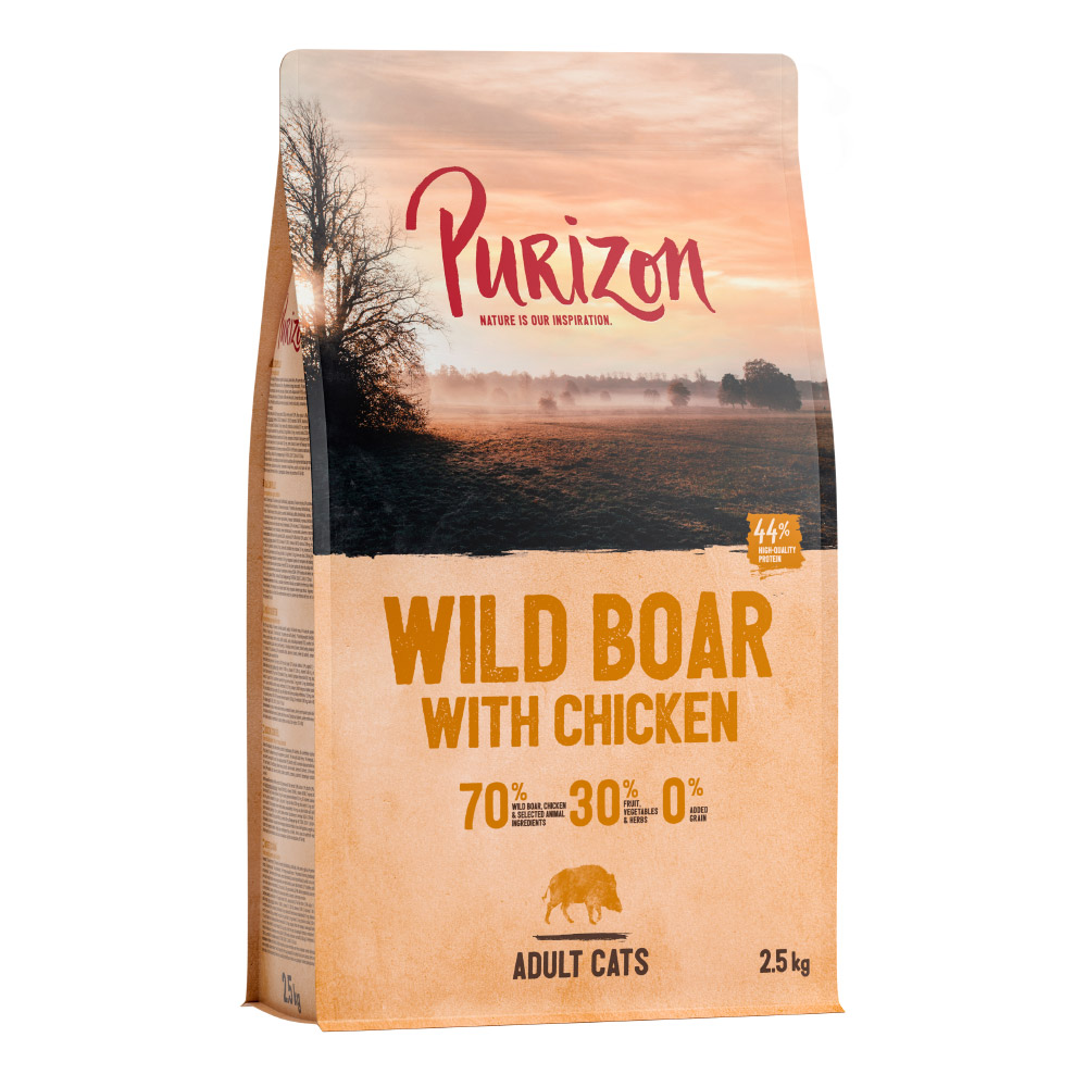 Purizon Adult Cinghiale & Pollo - senza cereali - 2,5 kg
