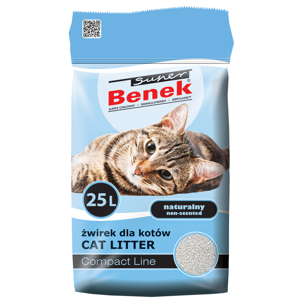 Lettiera Super Benek Compact - 25 L (ca. 20 kg)