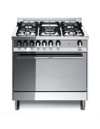 Lofra MG86GV/C Cucina Gas 5 Fornelli con Forno da 80 cm Acciaio inossidabile