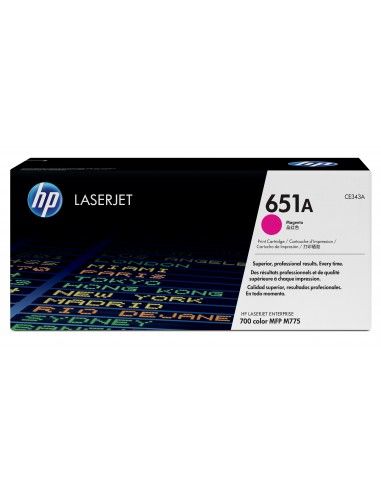 Hp CE343A Toner Magenta Originale 16000 pagine