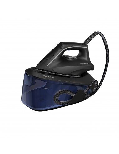 Rowenta VR5121 Ferro da Stiro 2400 W Piastra in Acciaio inossidabile Nero, Blu
