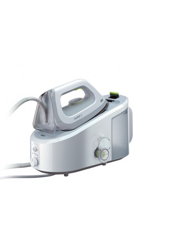 Braun IS3022WH Ferro da Stiro con caldaia Piastra in Eloxal Verde