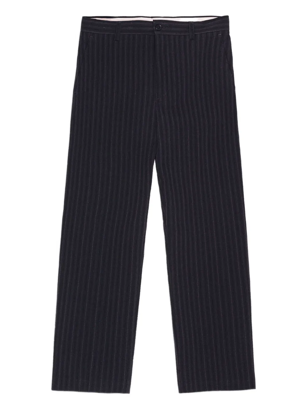 NN07 pinstripe trousers - Nero