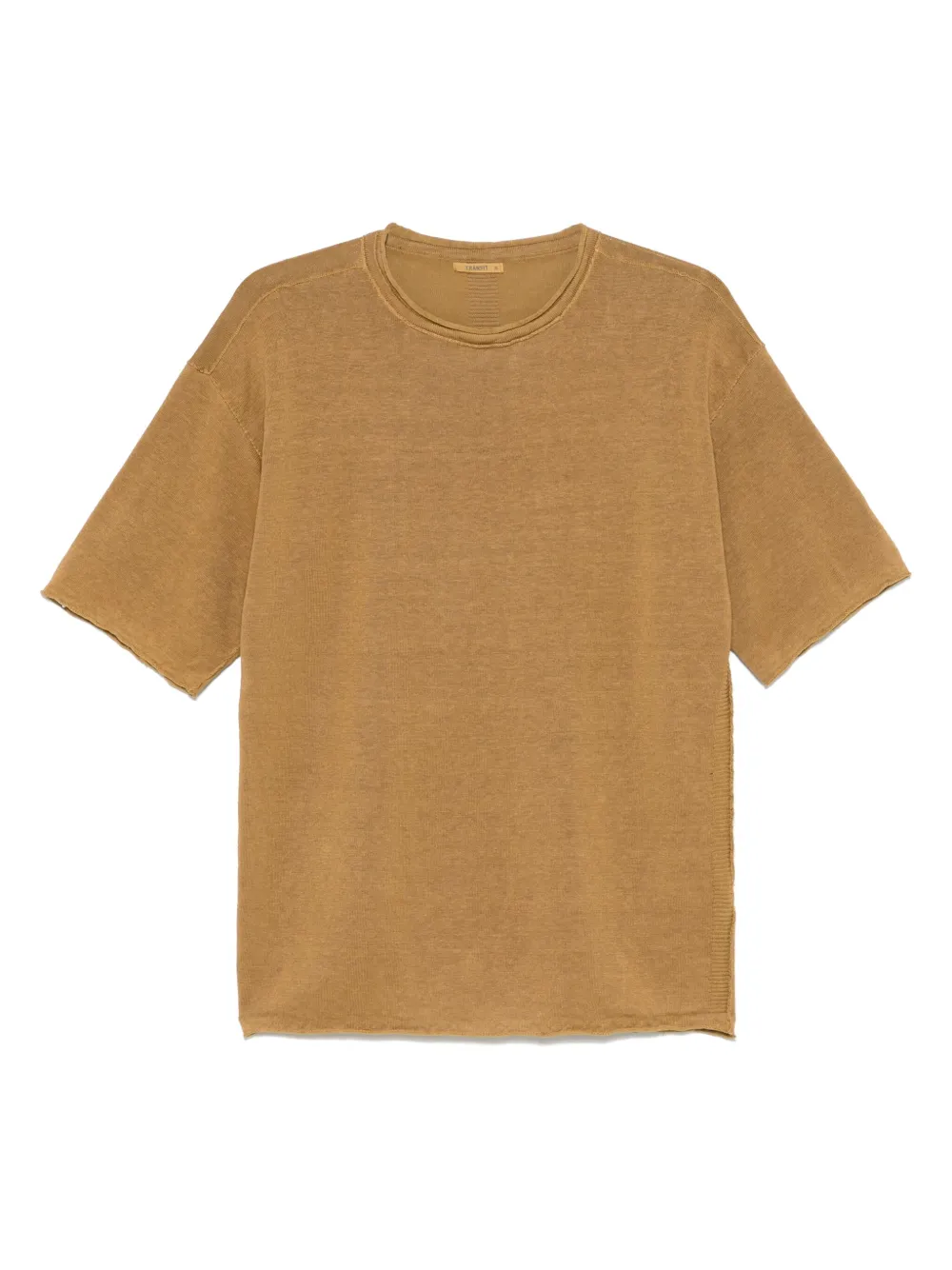Transit linen-blend T-shirt - Marrone