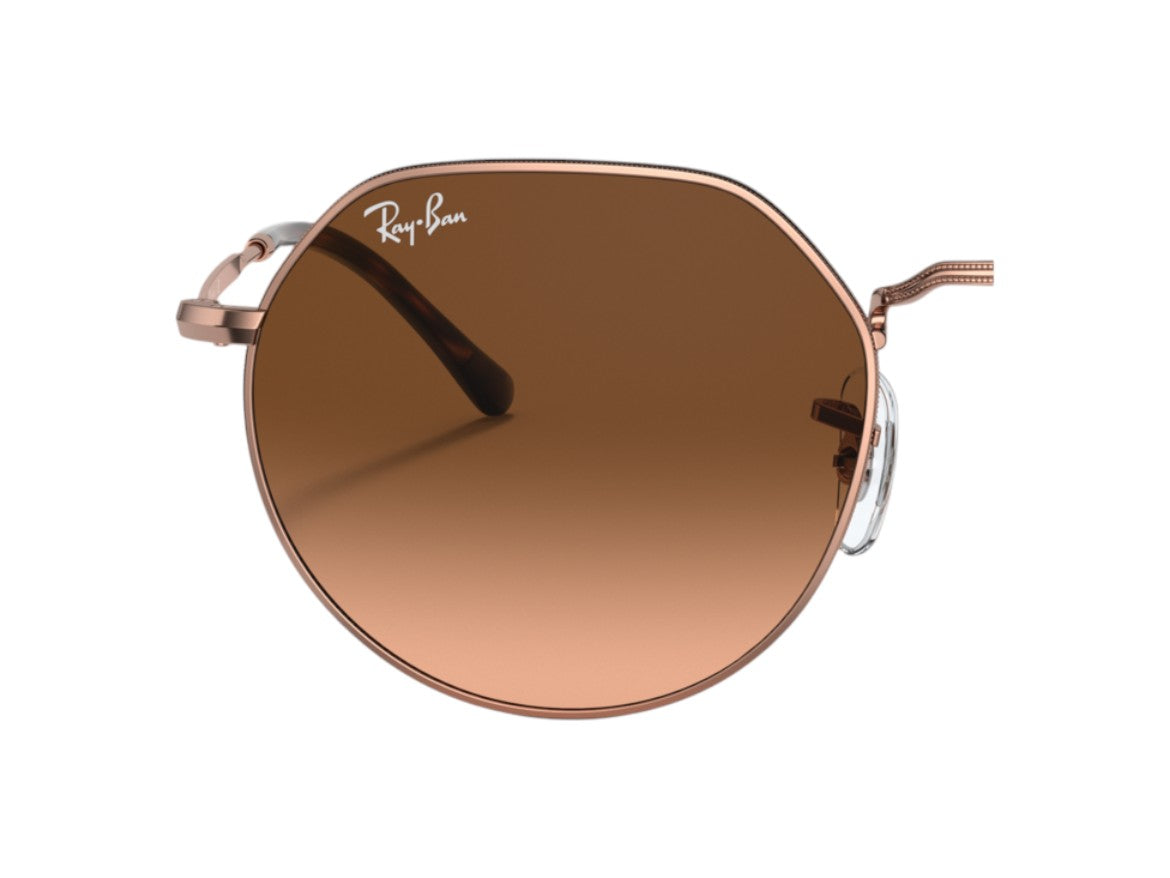 Ray - Ban Unisex Coppia Di Lenti Di Ricambio Ray-Ban Rb3565 Jack Lenti Di Ricambio Metallo Marrone Marrone   Sfumato