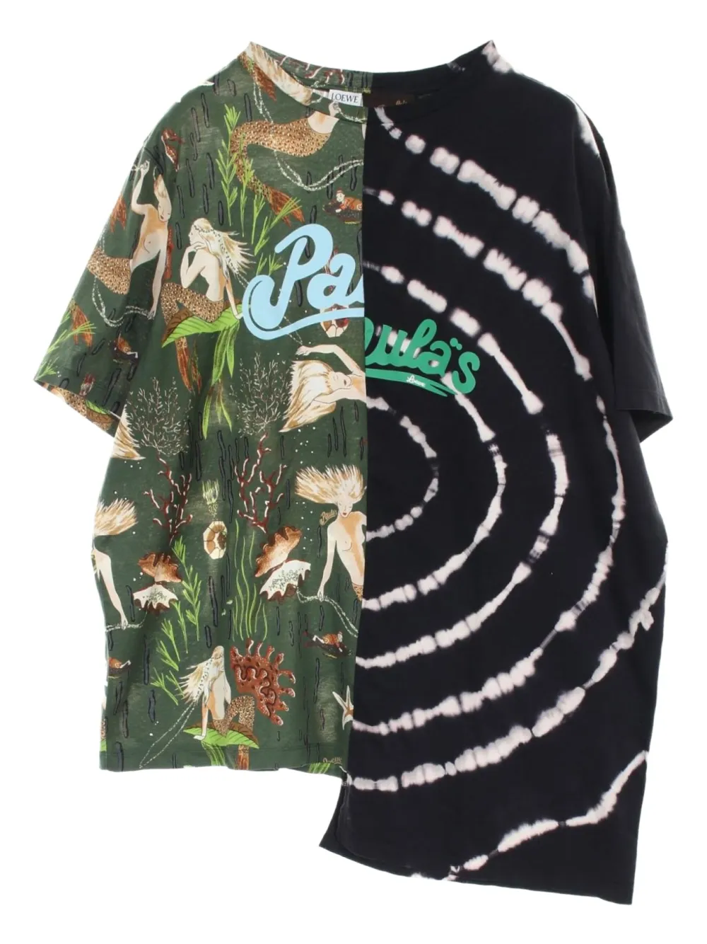Loewe Pre-Owned x Paula's Ibiza T-shirt anni 2010 - Verde