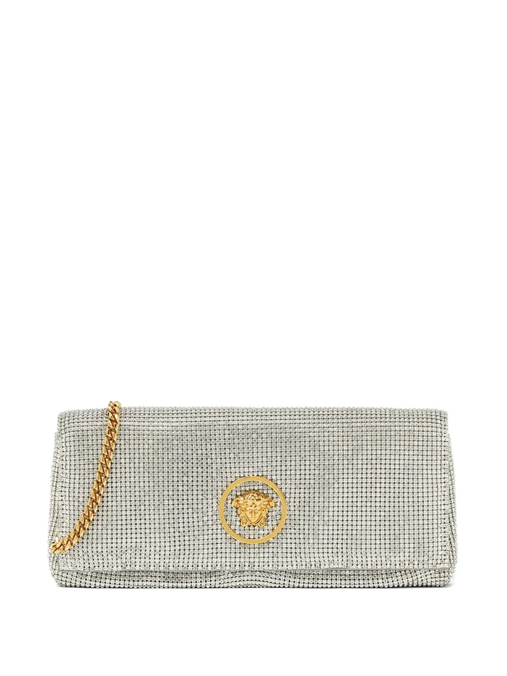Versace Clutch La Medusa - Argento