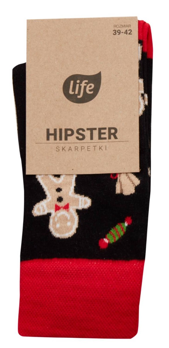 Life Calzini Hipster fantasia Biscotto taglia 39-42