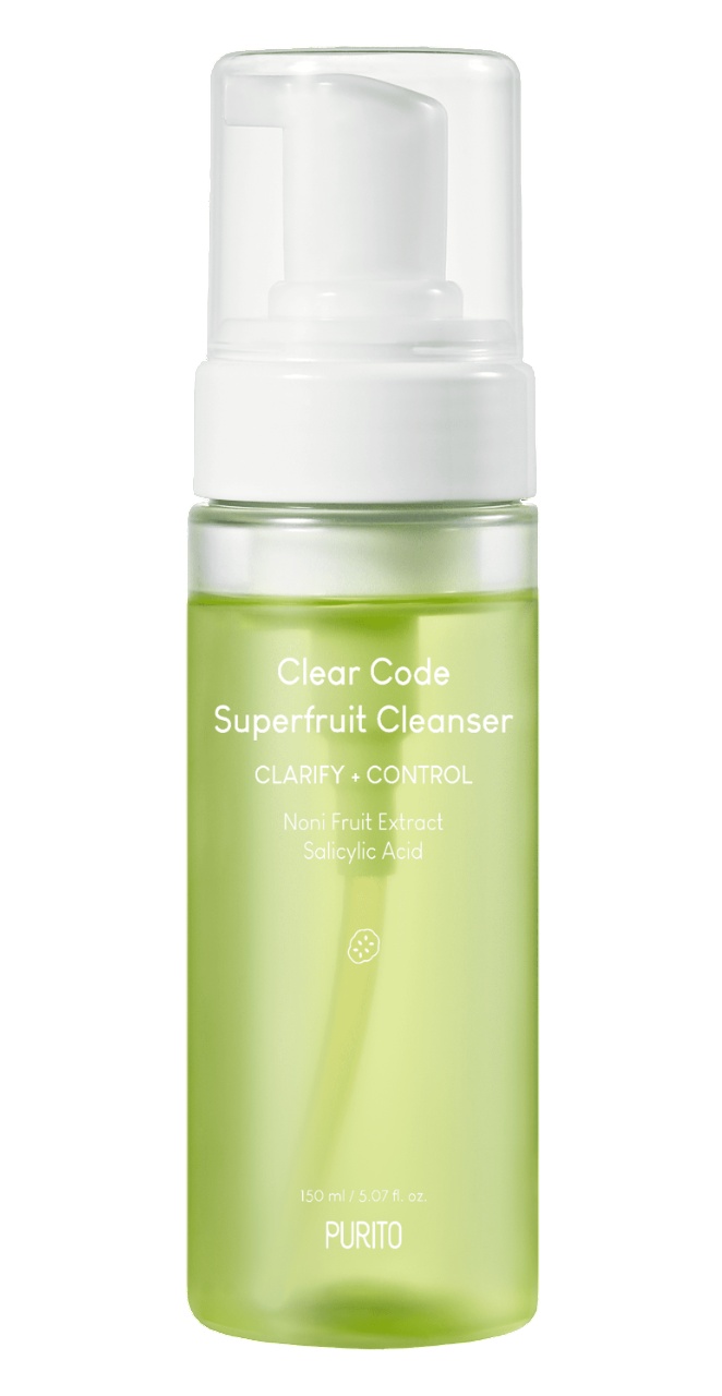 Purito Clear Code Superfruit Cleanser Face Cleansing Foam