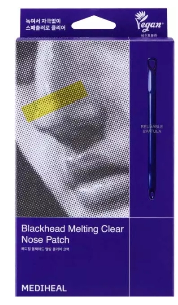 Mediheal Cerotti per punti neri Blackhead Melting Clear Nose Patch (4 trattamenti)