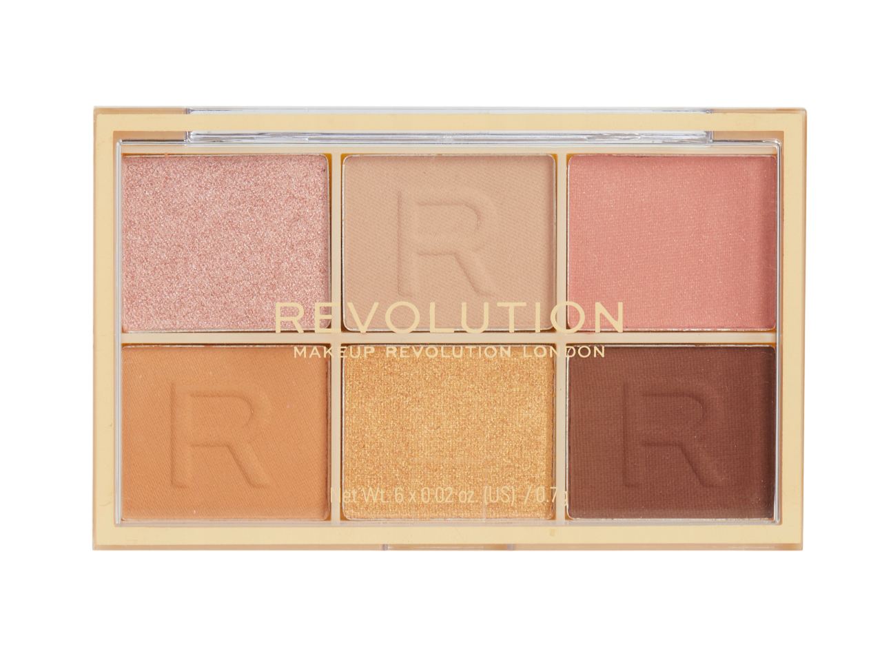 Makeup Revolution Mini Palette ombretti Colour Reloaded Nude About You