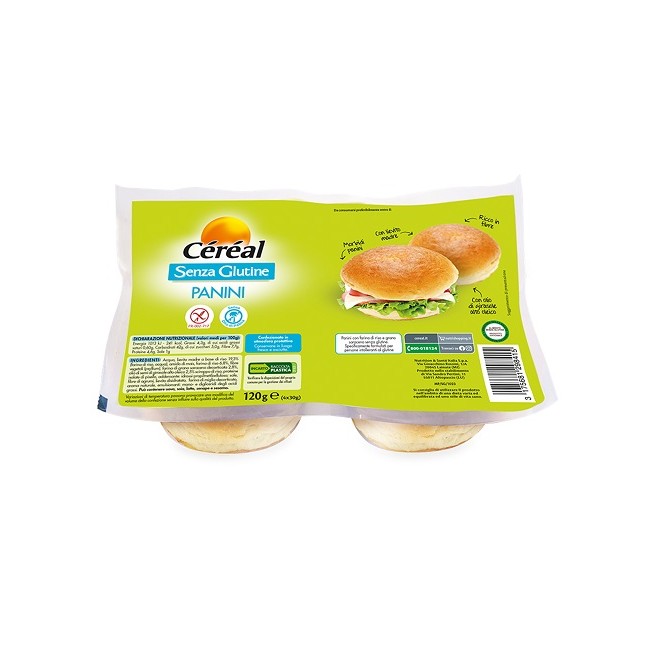 Nutrition & Sante' Italia - Nutrition & Santè Cereal Panini Senza Glutine 4 Pezzi Da 30 G