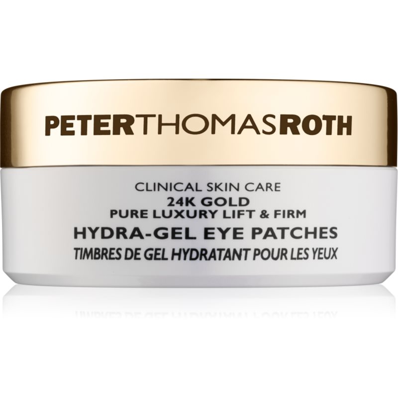 Peter Thomas Roth 24K Gold Hydra-Gel Eye Patches 30 Pairs Maschera In Gel Idratante Per Gli Occhi 60 Pz