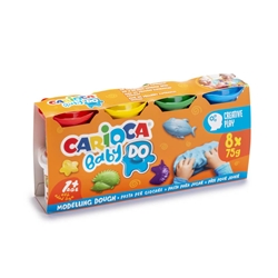 Pasta modellabile colorata Carioca Baby Do 75 g