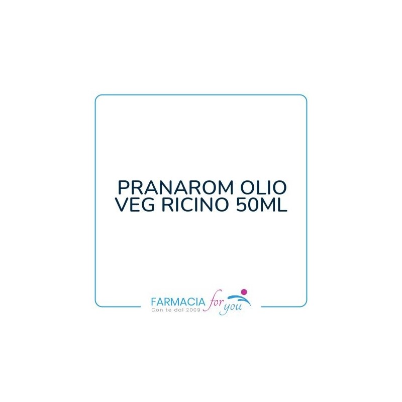 Herbalgem - PRANAROM OLIO VEG RICINO 50ML