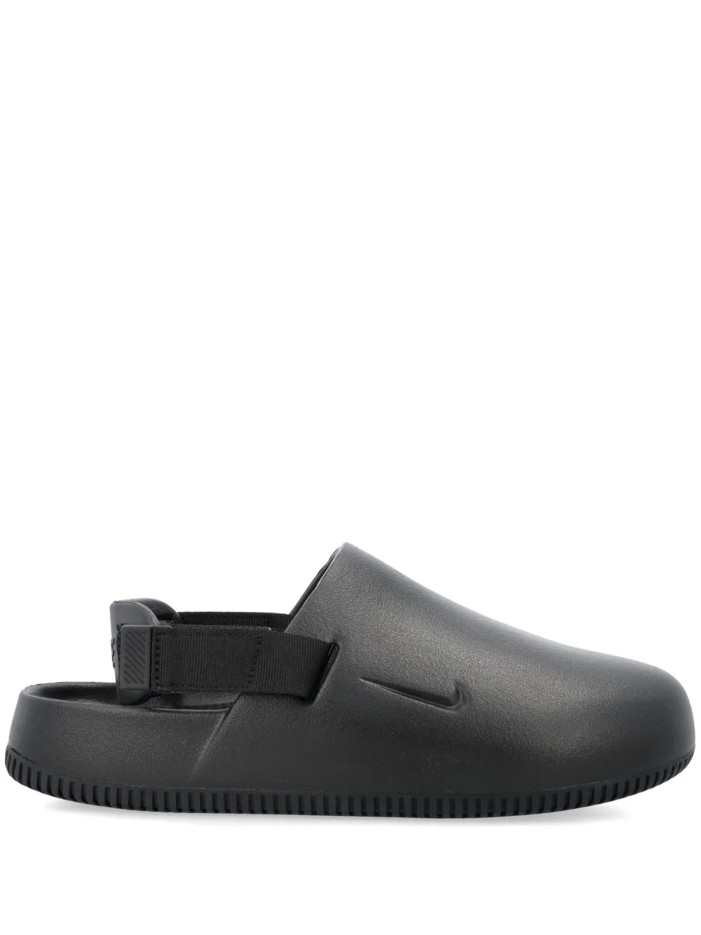 Nike Slippers Calm con logo - Nero