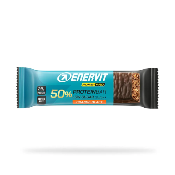 Enervit Pure-Pro – Barretta 50% Proteine Gusto Arancia, 55 G