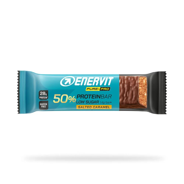 Enervit Pure-Pro – Barretta 50% Proteine Gusto Salt Caramel, 55 G