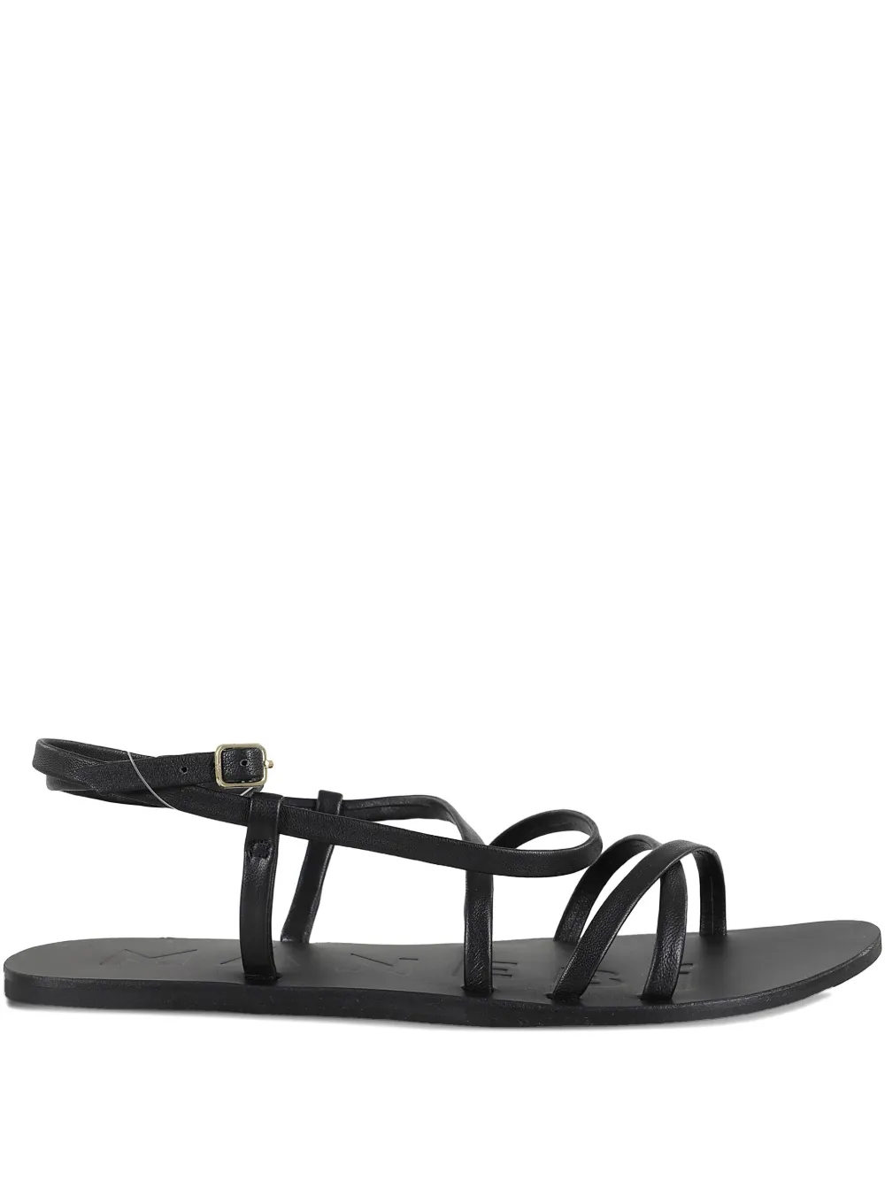 Manebi Canyon strappy flat sandals - Nero