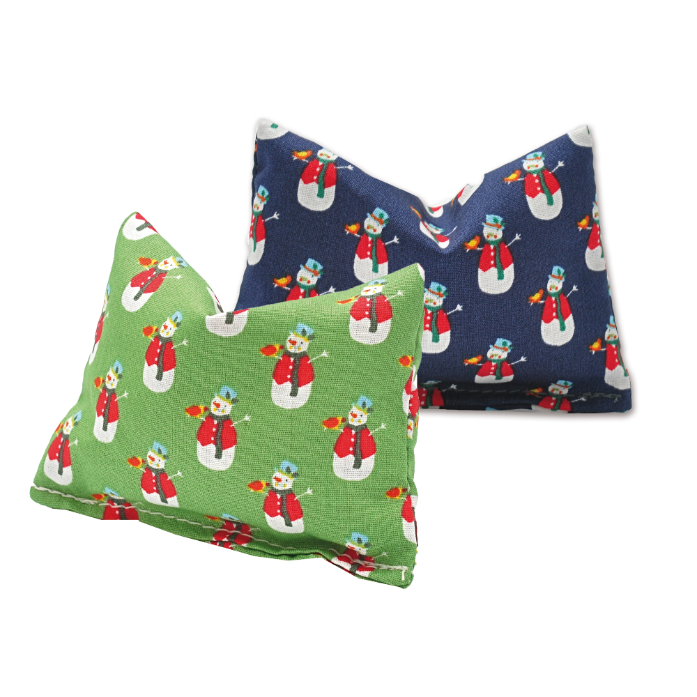 Cuscino gioco per gatti Aumüller Baldini Pupazzi di neve - 2 pz