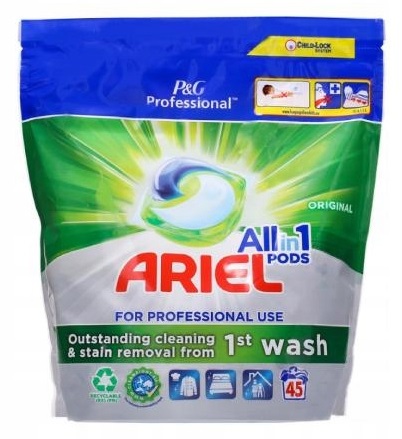 Ariel All in 1 Capsule per bucato Original, 45 pz