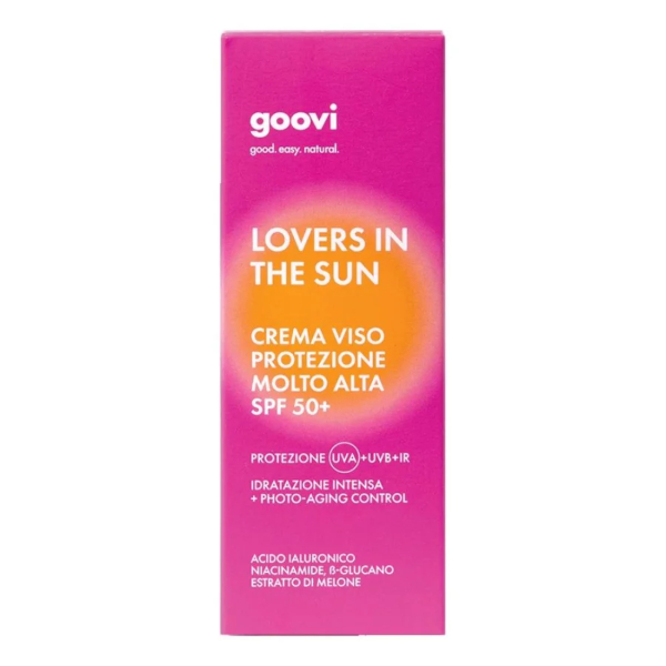 Goovi Lovers In The Sun – Crema Viso SPF50+ 50ml