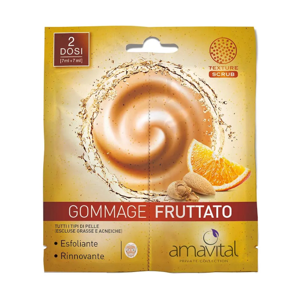 Amavital Oficine Cleman – Gommage Viso Fruttato 2x7ml