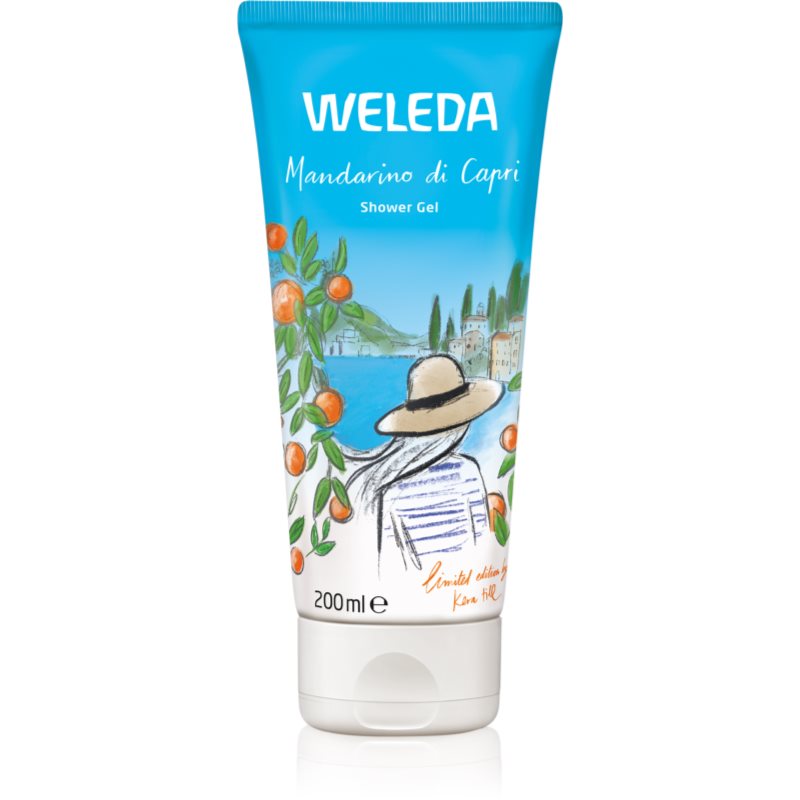 Weleda Mandarino Di Capri Gel Doccia Rinfrescante Effetto Idratante Mandarin, Lavender And Rosemary 200 Ml