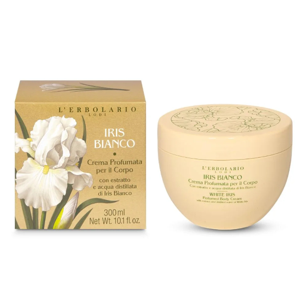 L'Erbolario Iris Bianco – Crema Corpo Profumata