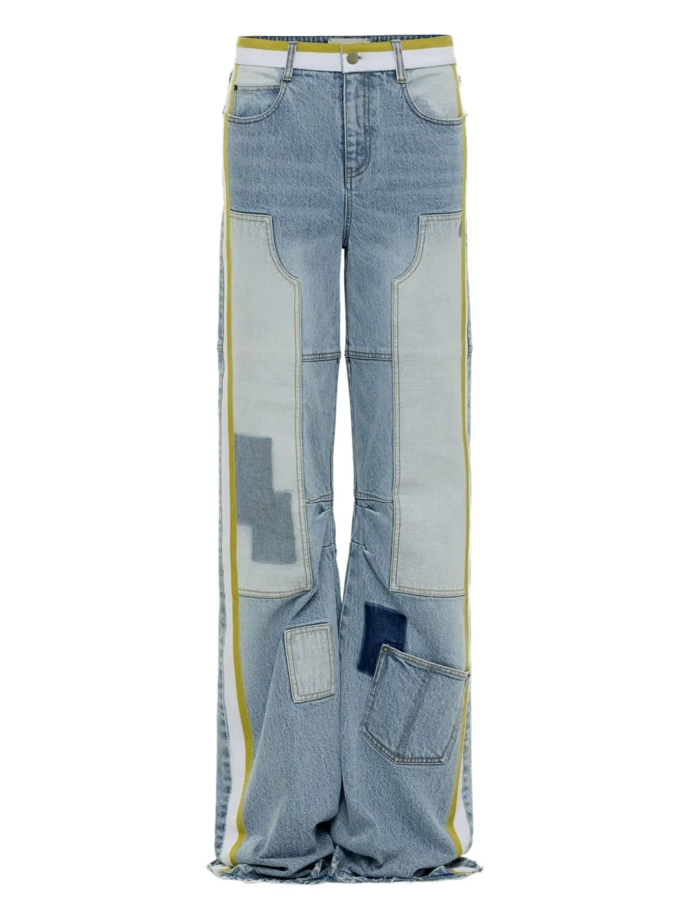Hellessy patchwork jeans - Blu