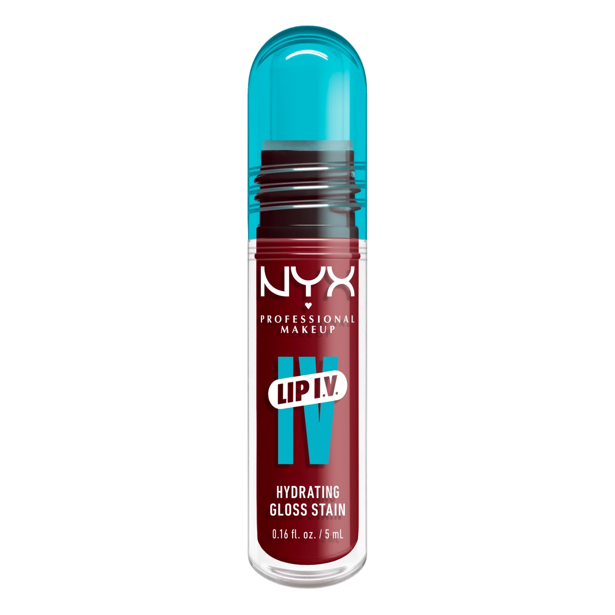 NYX Lip I.V. Gloss idratante per labbra, Cranberry Splash