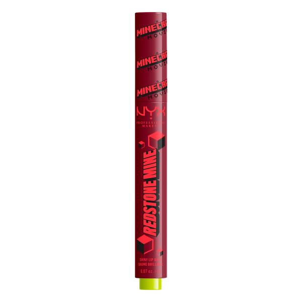 Nyx A Minecraft Movie Fat Oil Slick Click Balsamo labbra Redstone Mine