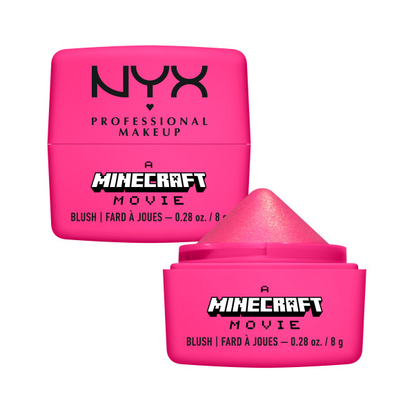Nyx A Minecraft Movie Cheeky Mob Balms Blush, Oh She Baaahd
