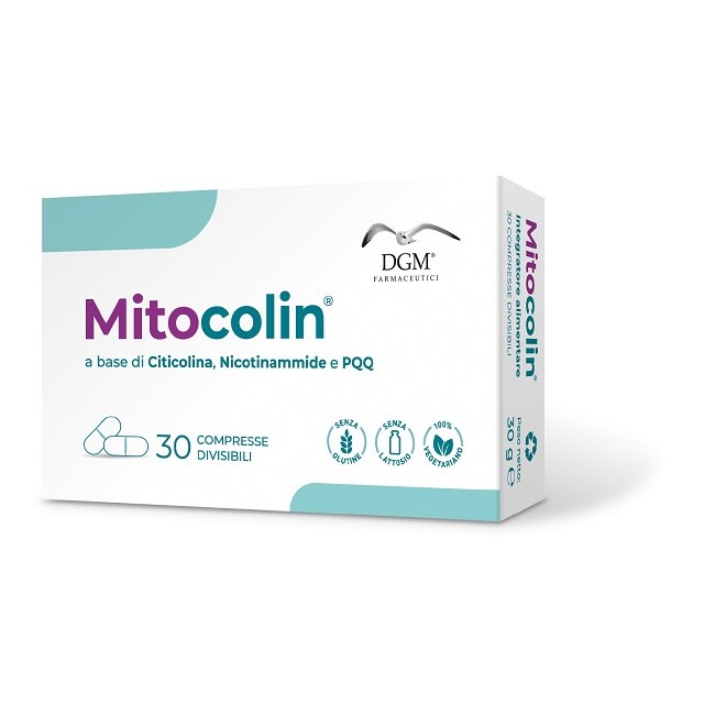 Dgm Farmaceutici - Dgm Farmaceutici Mitocolin 30 Compresse Divisibili
