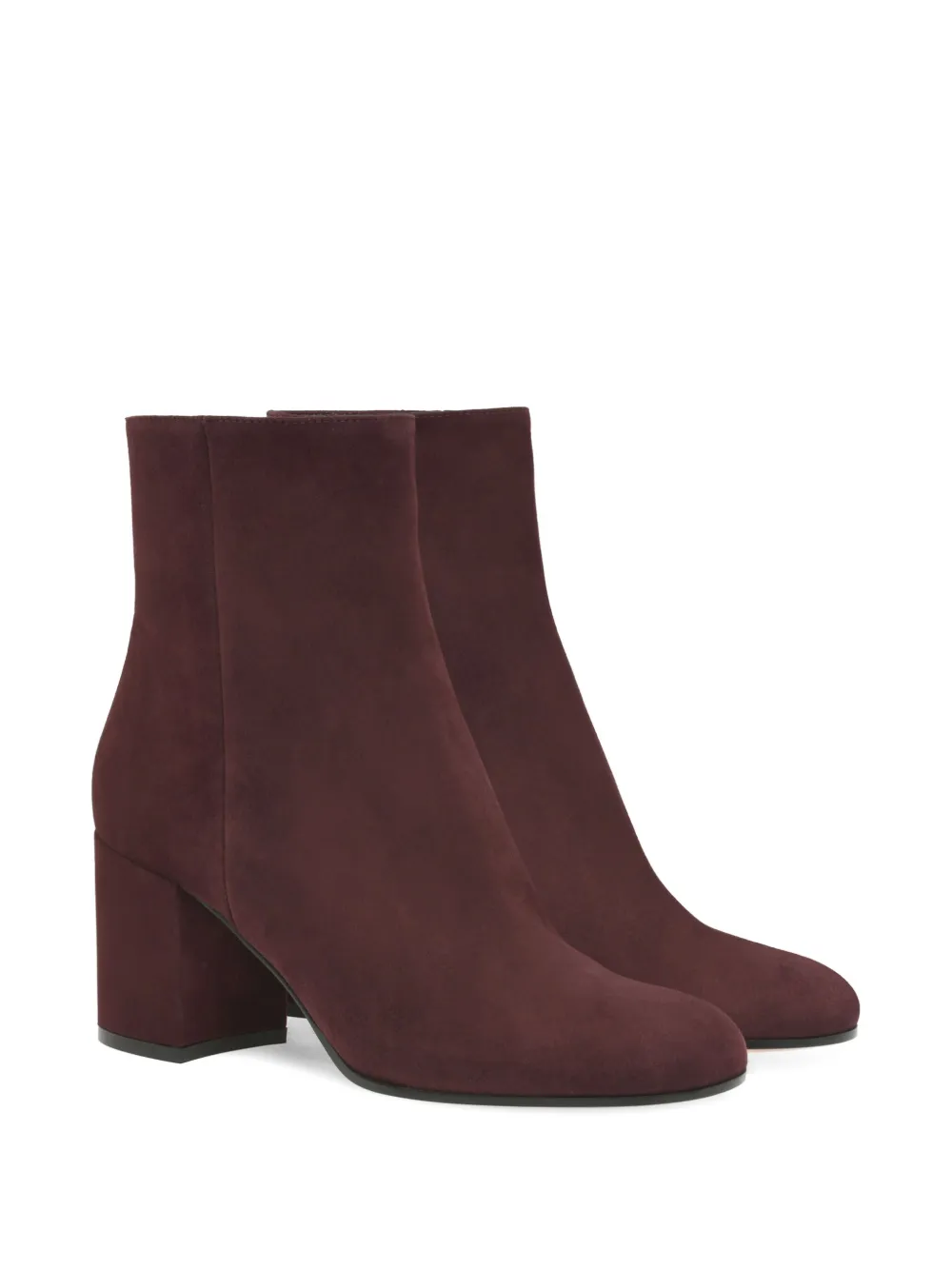 Gianvito Rossi block-heel ankle boots - Rosso