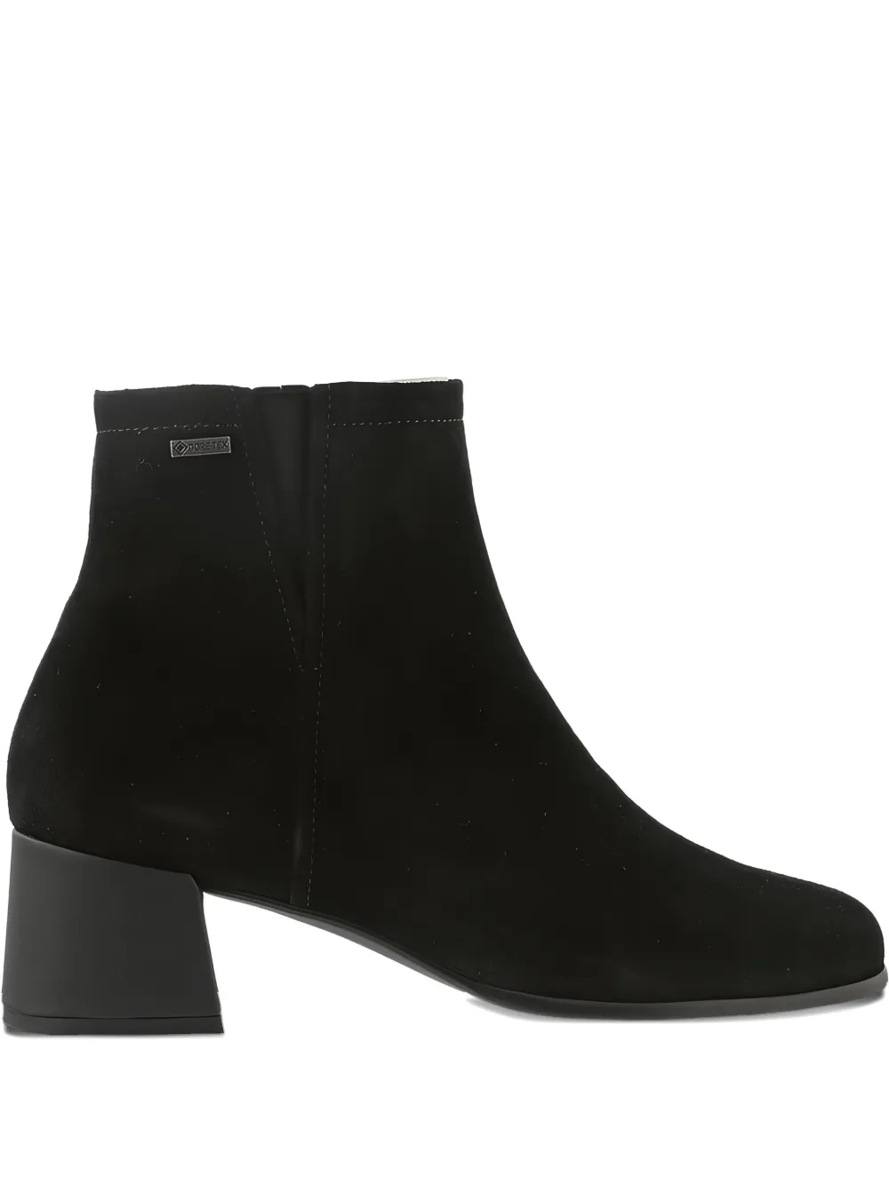 Hogl Lucille block-heeled suede ankle boots - Nero