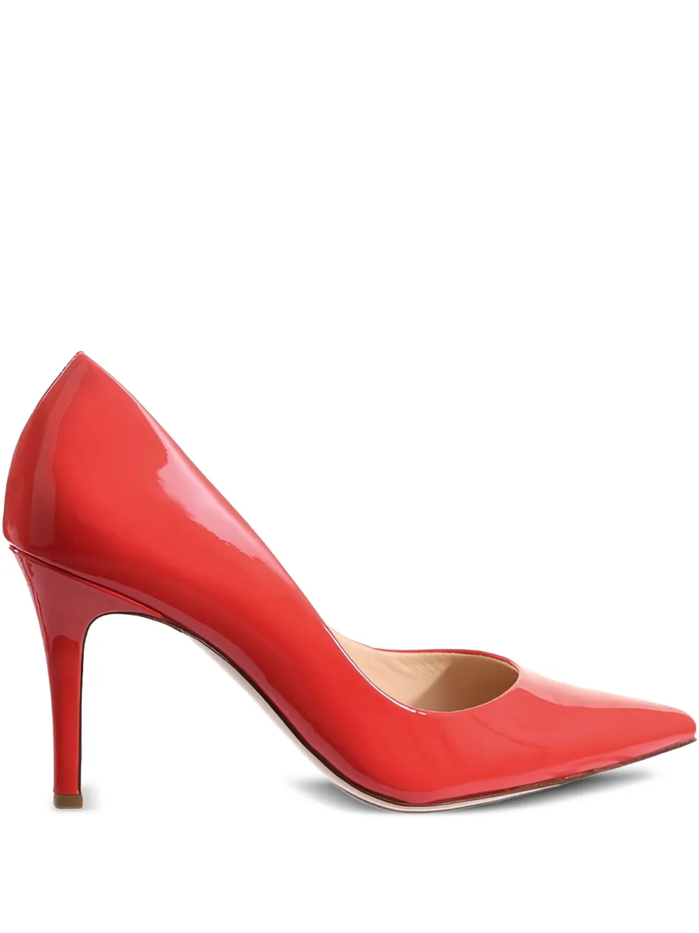 Hogl Boulevard patent pointed-toe pumps - Rosso