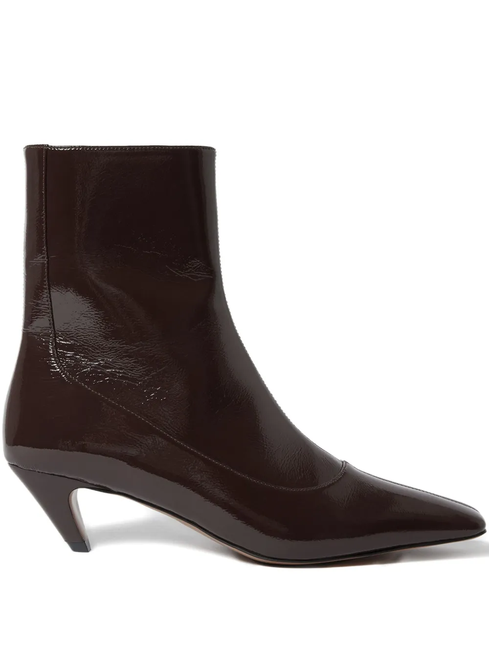 Stella McCartney Spur heeled ankle boots - Marrone