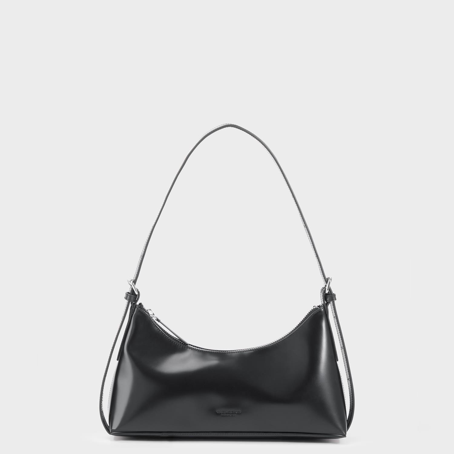 Vagabond Bari Mini - Donna Nero Pelle Lucida
