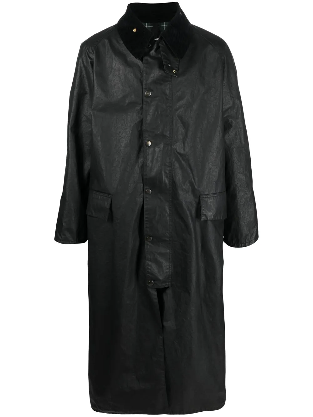 Maison Margiela Trench cerato - Nero