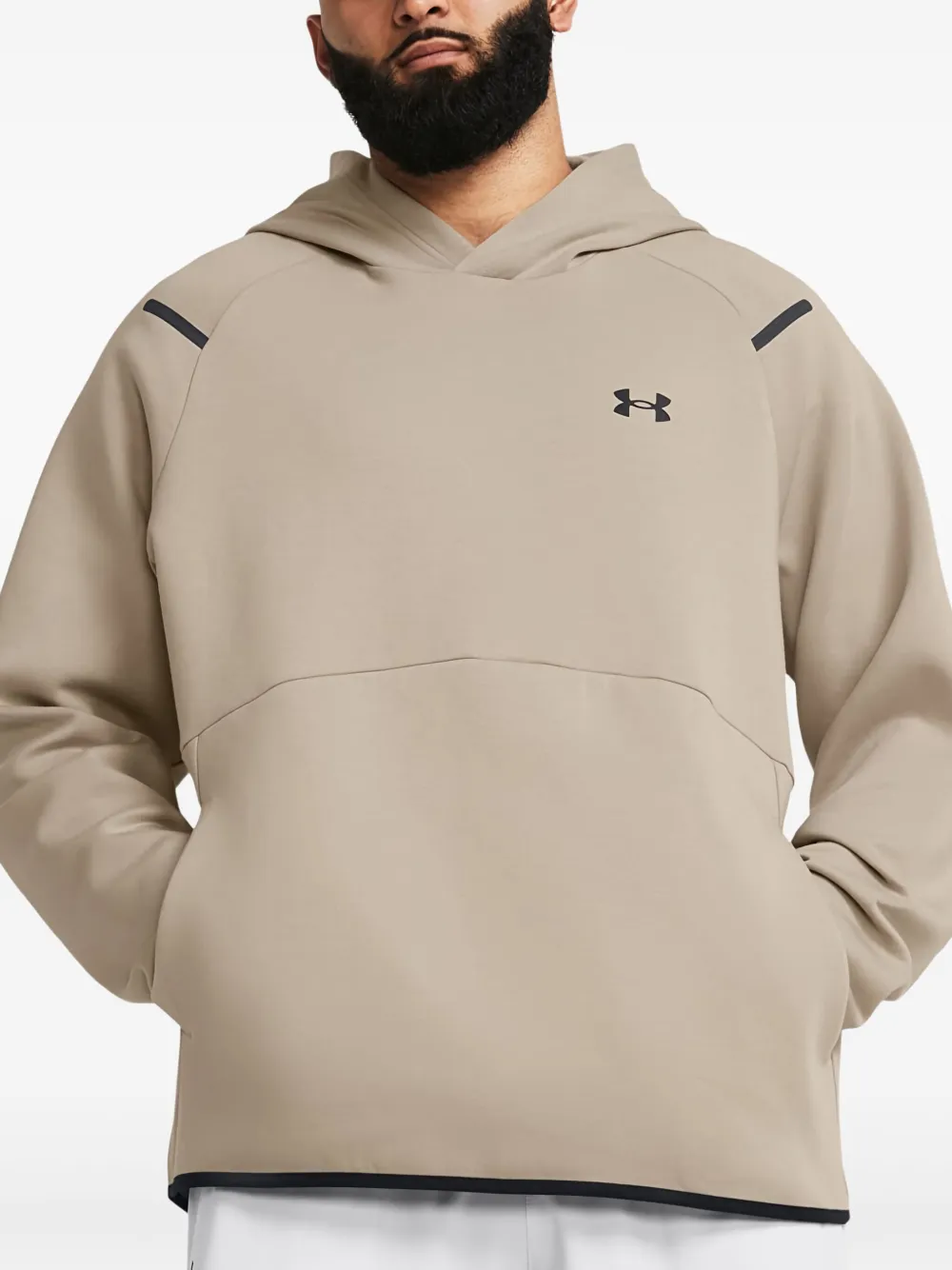 Under Armour Felpa Unstoppable con cappuccio - Marrone