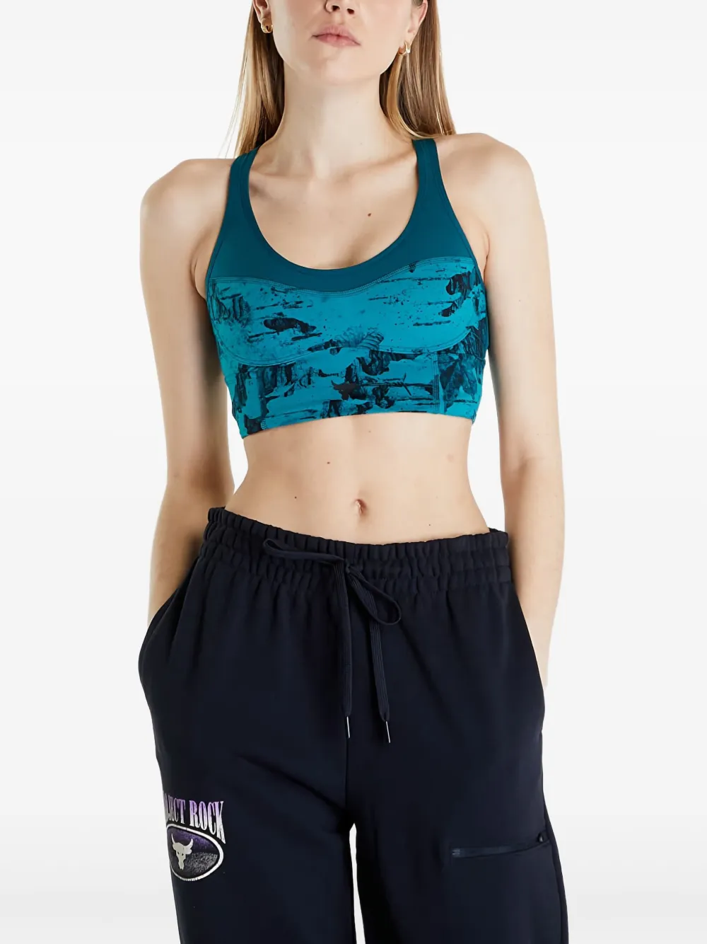 Under Armour Reggiseno Project Rock Infinity - Verde