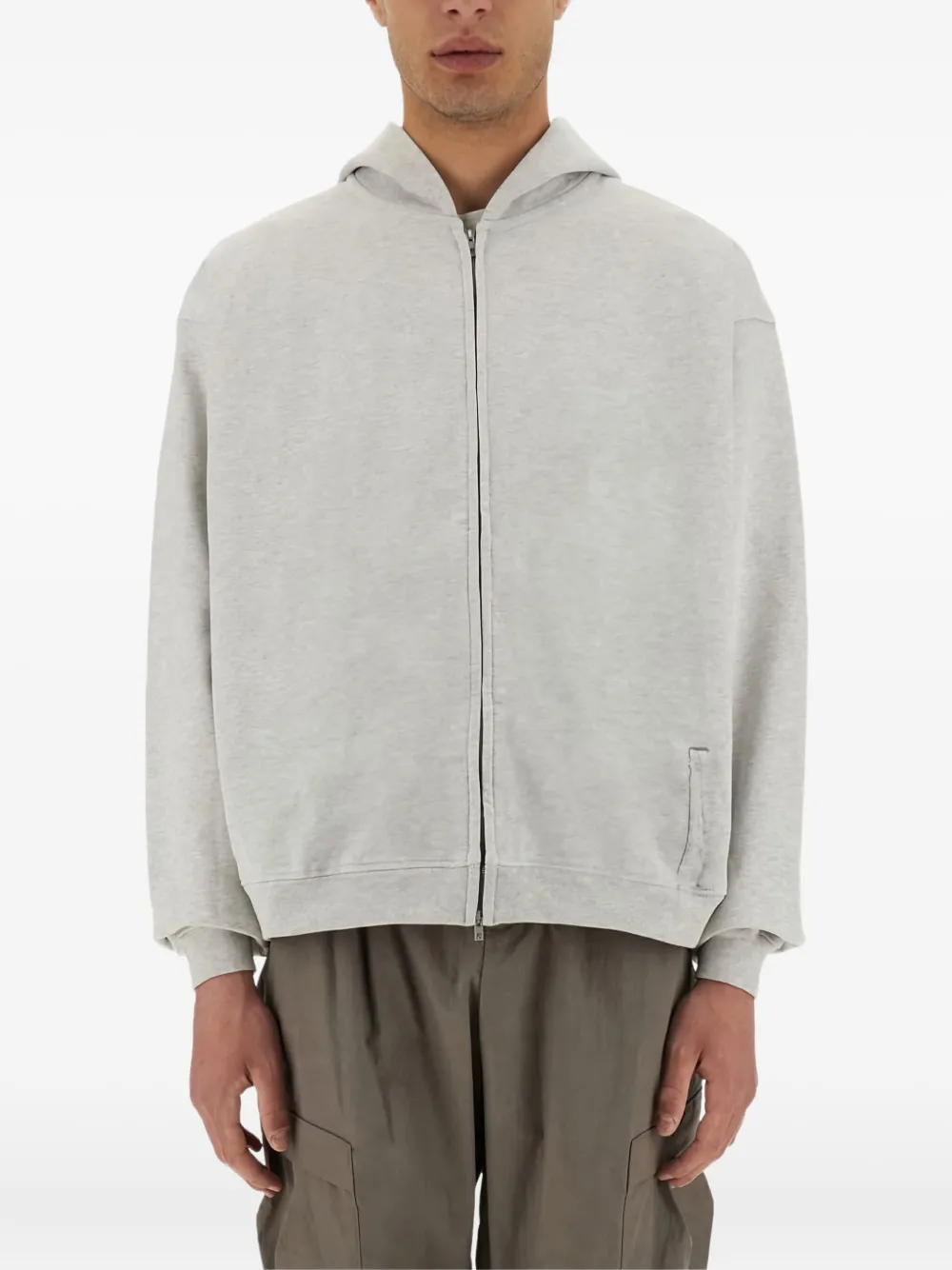 Represent zip-up hoodie - Grigio