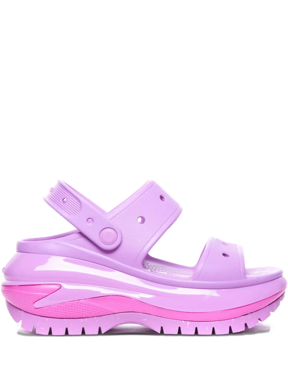 Crocs Mega Crush chunky platform sandals - Rosa