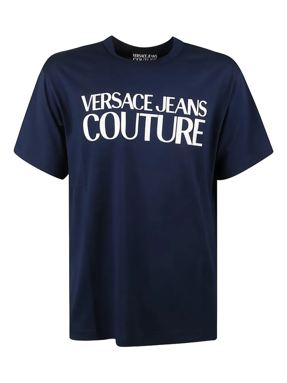 Versace Jeans Couture logo print T-shirt - Blu