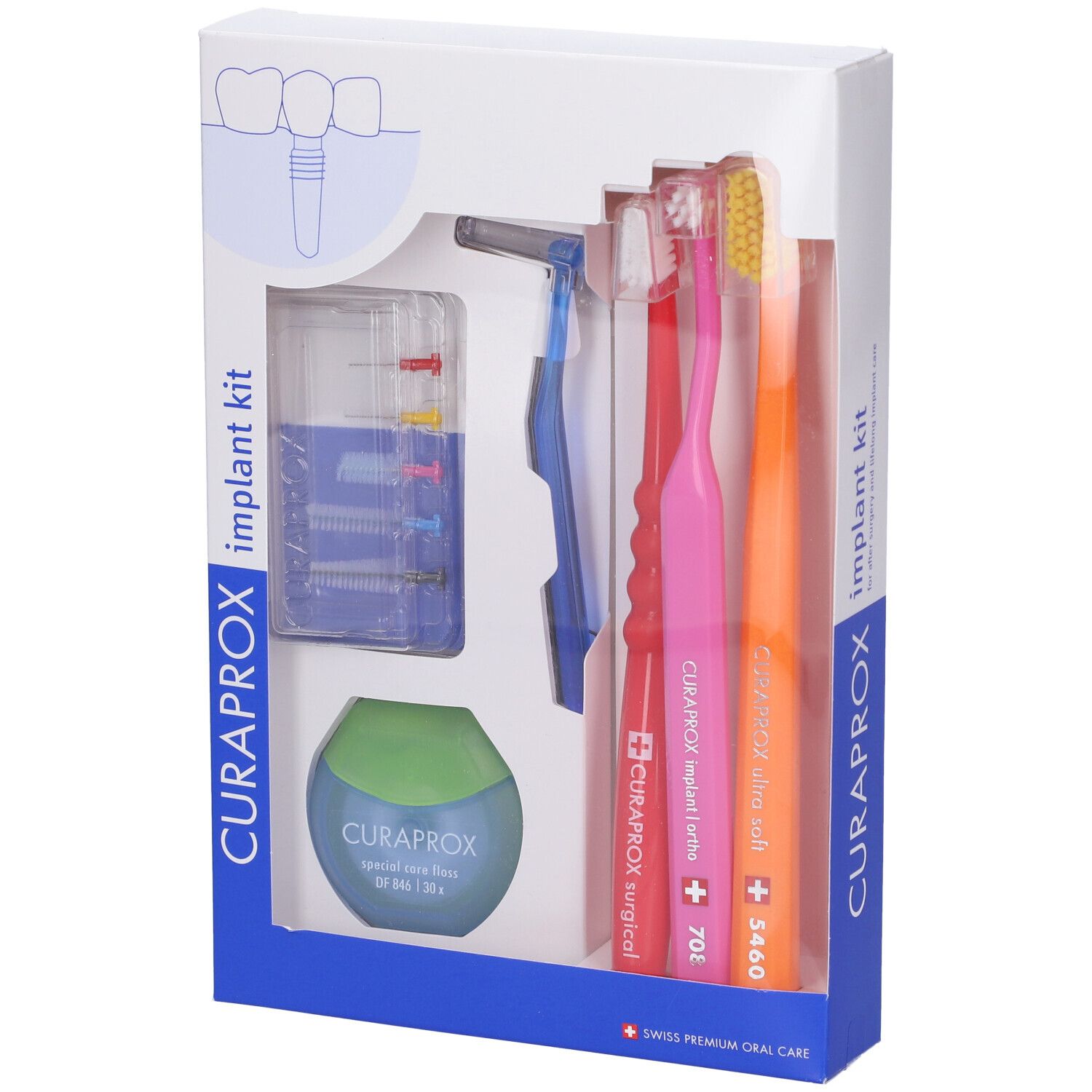 Curaprox Set Cura Protesi 1 pz