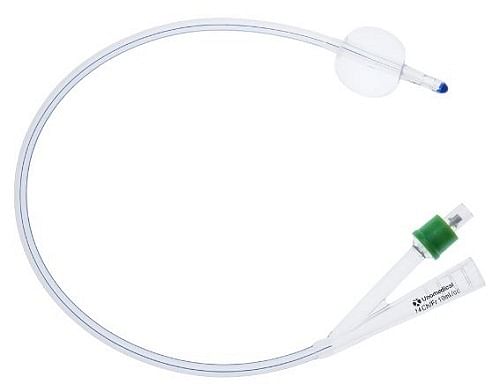 Catetere Foley In Silicone 2 Vie Diametro Ch 12 Punta Nelaton Con Palloncino 10 Ml 1 Pezzo
