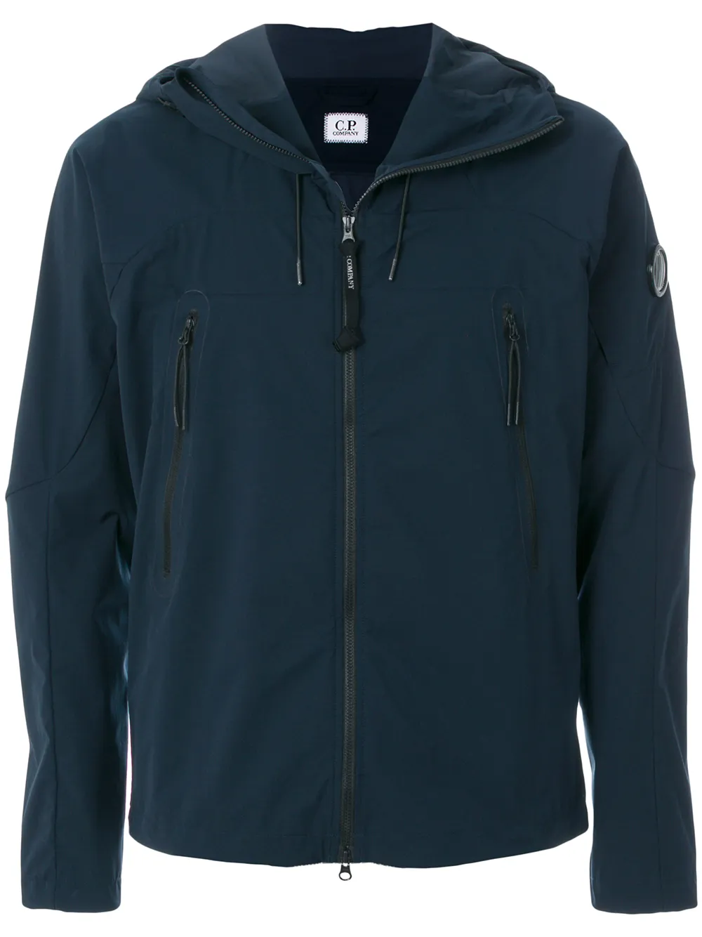 C.P. Company hooded wind breaker jacket - Blu